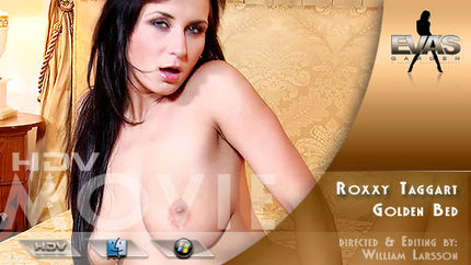 EvasGarden – 2012-02-24 – Roxxy Taggart – Golden Bed – by William Larsson (Video) HD DivX 1280×720