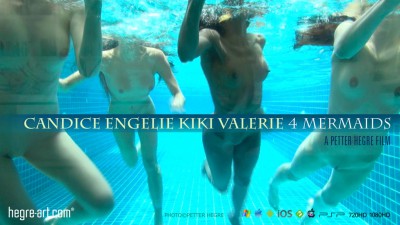 HA – 2012-07-10 – Candice, Engelie, Kiki, Valerie – 4 Mermaids (Video) HD DivX | MOV | WMV | 1280×720 + Full HD MP4 1080p