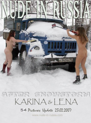 NIR – 2007-02-23 – Karina S & Lena W – After Snowstorm (54) 1000×1333