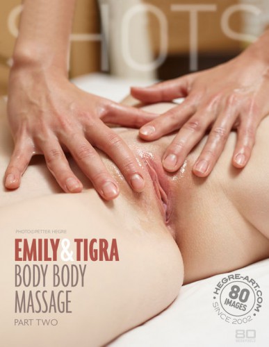 EmilyAndTigraBodyBodyMassagePart2-poster