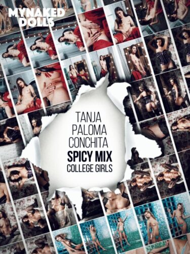 MyNakedDolls – 2022-04-04 – Tanja, Paloma, Conchita – Spicy mix. College girls – by Tony Murano (78) 4912×7360