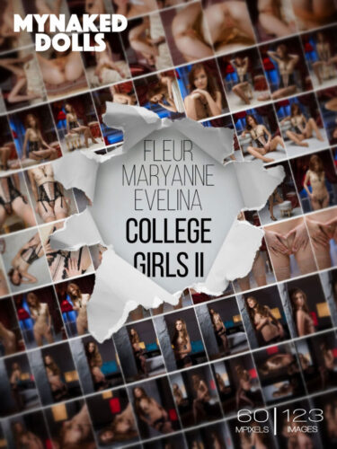 MyNakedDolls – 2022-05-29 – Fleur, Maryanne, Evelina – Spicy mix. College girls II – by Tony Murano (123) 6705×8956